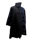 M Squared LONG DOTS FUNNEL JACKET