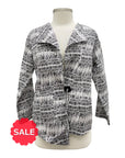 Christopher Calvin 1 BUTTON JACKET COTTON - Originally $145