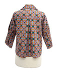 Ivy Jane CROP PULLOVER BLOUSE PRINT