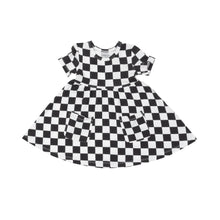 Load image into Gallery viewer, Angel Dear CHECKERBOARD DRESS
