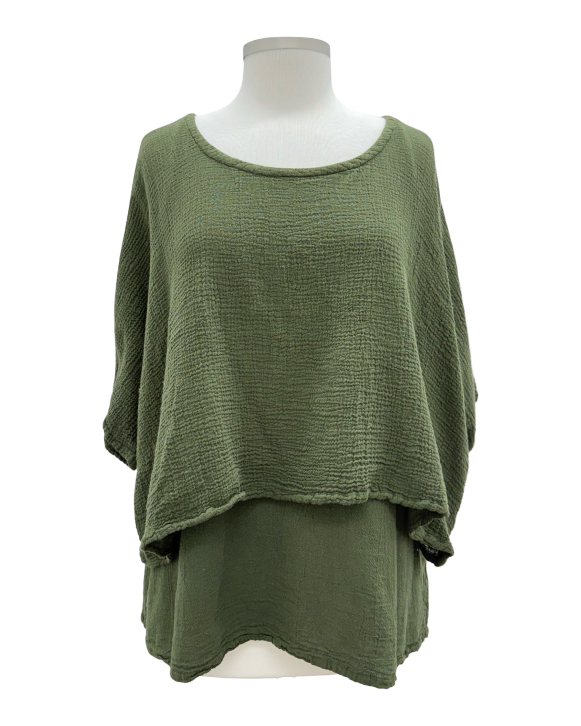Oh My Gauze 2 PIECE 3/4 SLEEVE