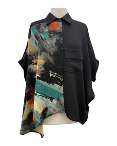 Moonlight SHORT SLEEVE POCKET BLOUSE