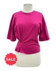 Michael Stars SHORT SLEEVE SIDE PLEAT TEE - Originally $89