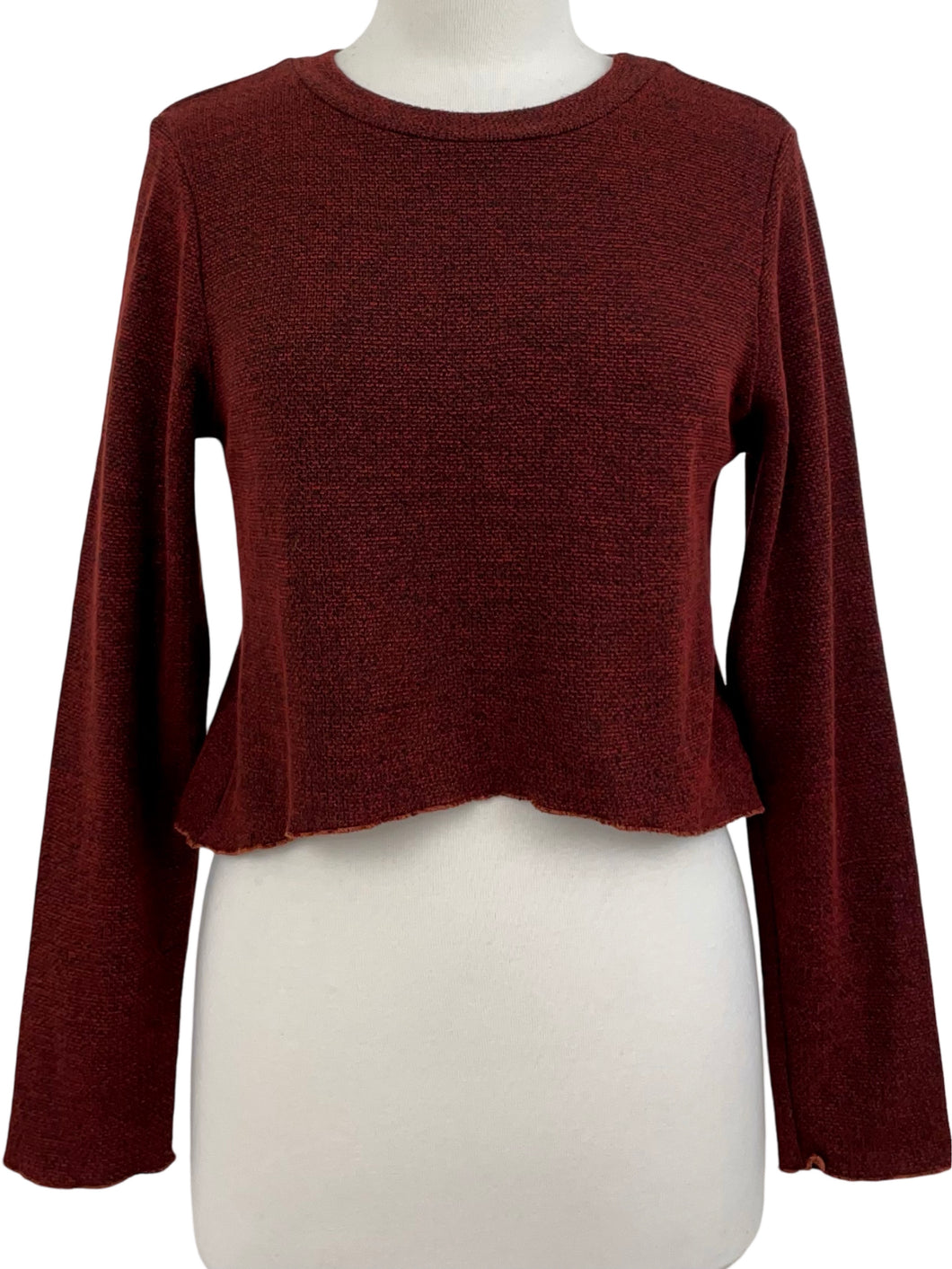 Cut Loose CURVE CROP SWEATER