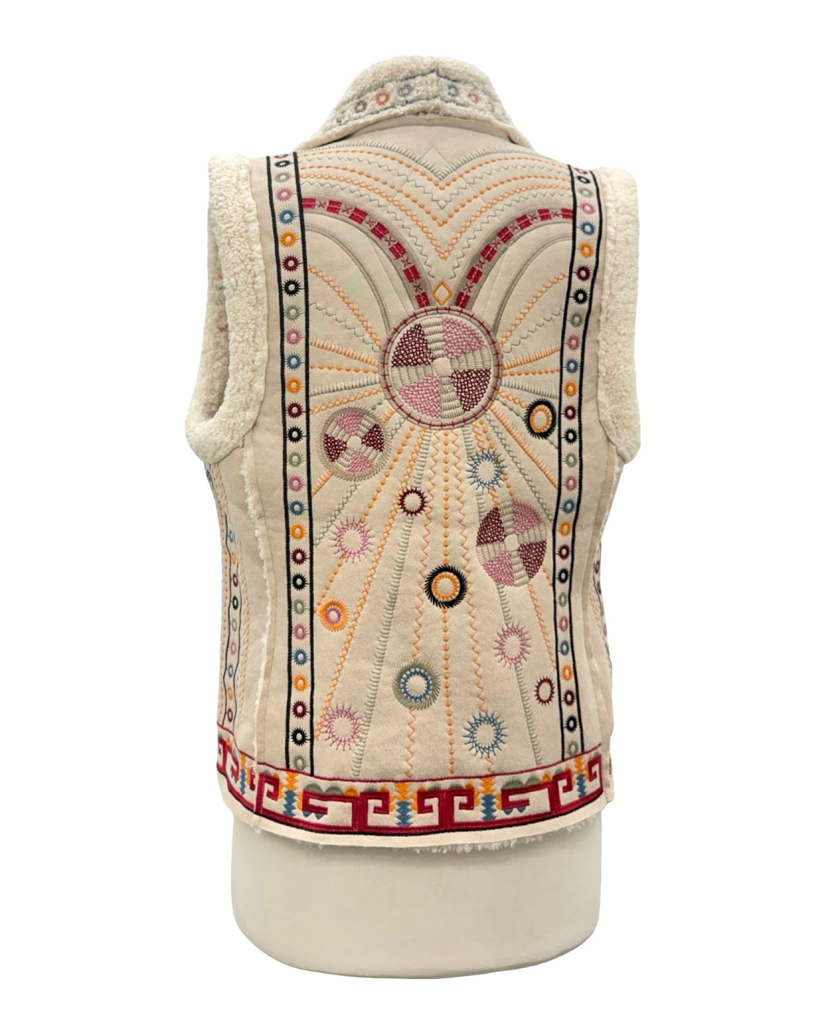 Johnny Was FAUX SUEDE VEST CECILIO