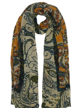 Load image into Gallery viewer, Vivante by VSA PAISLEY SCARF
