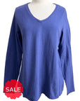 Cut Loose V NECK ALINE TEE - Originally $89 🔵