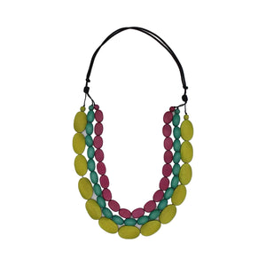 Sylca TRP STRAND WOOD NECKLACE