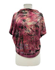 Cynthia Ashby SHORT SLEEVE DRAPE NECK TOP GRECO