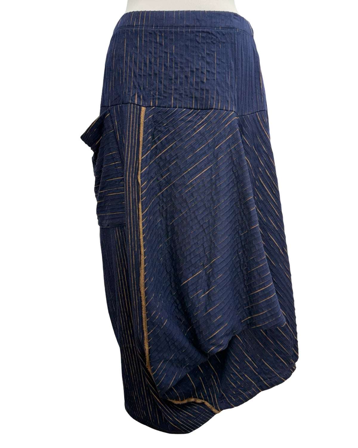 Ozai N Ku PULL ON RIB SKIRT