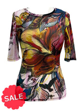 Load image into Gallery viewer, APNY FLORAL PRINT MESH TOP - Originally $89
