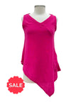 Oh My Gauze V NECK TANK POCKET TOP Originally $55