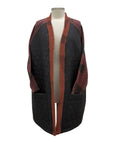 Andrea Geer 2 PCKET LONG QUILT JACKET