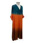 mSquare V NECK OMBRE SHORT DRESS AVANT