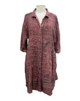 Cynthia Ashby HENLEY LONG SHORT SLEEVE JACKET