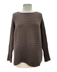 Saga RIB BOATNECK SWEATER