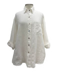 Bryn Walker LONG SLEEVE BLOUSE LINEN BOYCE