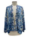 Market of Stars DELFT PRINT CROP JACKET