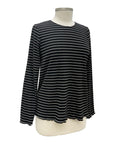 Fenini LONG SLEEVE STRIPE TOP