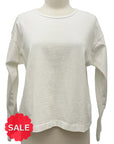 Pacific Cotton by Bryn Walker LONG SLEEVE CROP TEE - Originally $79