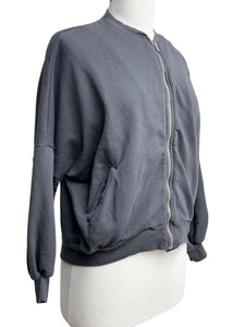 Suzy D London CROP ZIP SWEAT JACKET