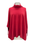 Amazing RIB SLEEVE MOCK SWEATER