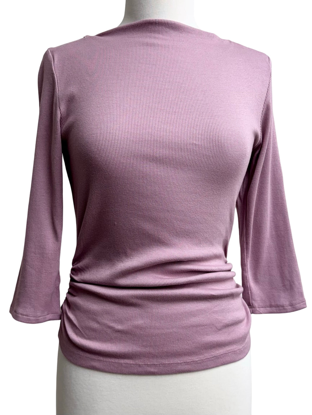 Michael Stars ASHA 3/4 SLEEVE BOATNECK - Originally $105 🔵