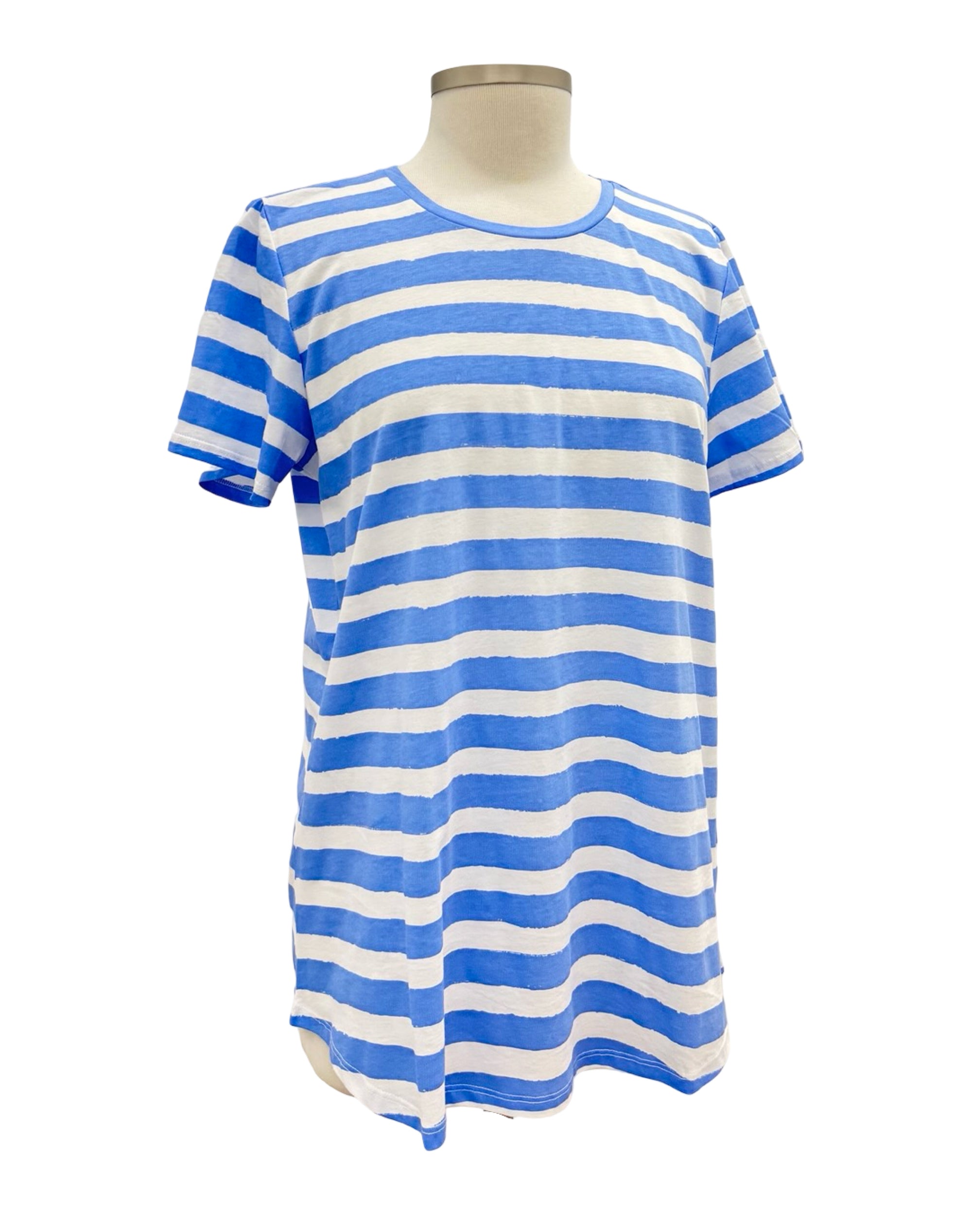 Foil SHORT SLEEVE STRIPE CREW