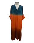 mSquare V NECK OMBRE SHORT DRESS AVANT
