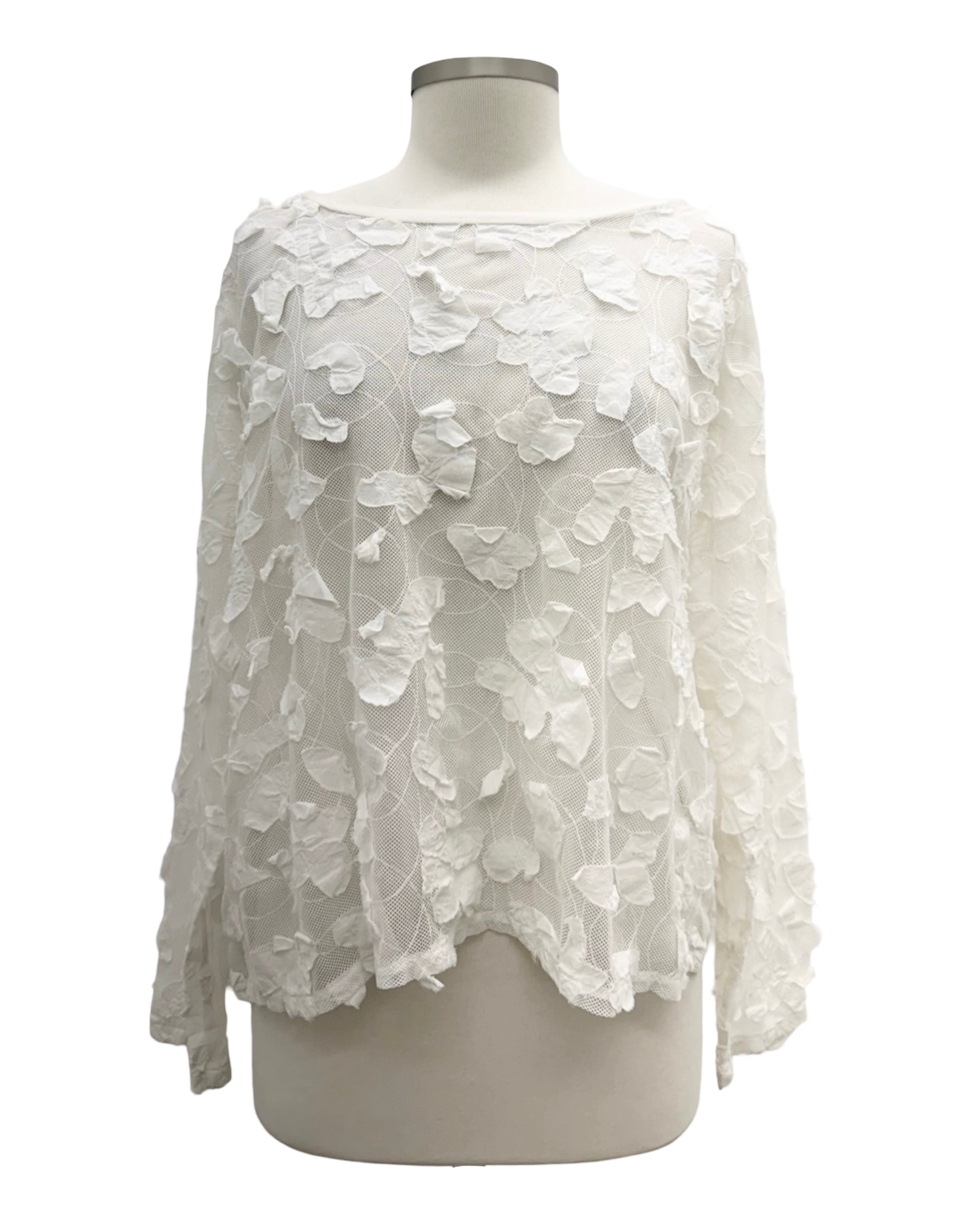 Kriston Larson FLOWER COTTON TULLE – Marigold Clothing