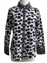 Load image into Gallery viewer, Tulip GRETCHEN LONG SLEEVE PRINT BLOUSE
