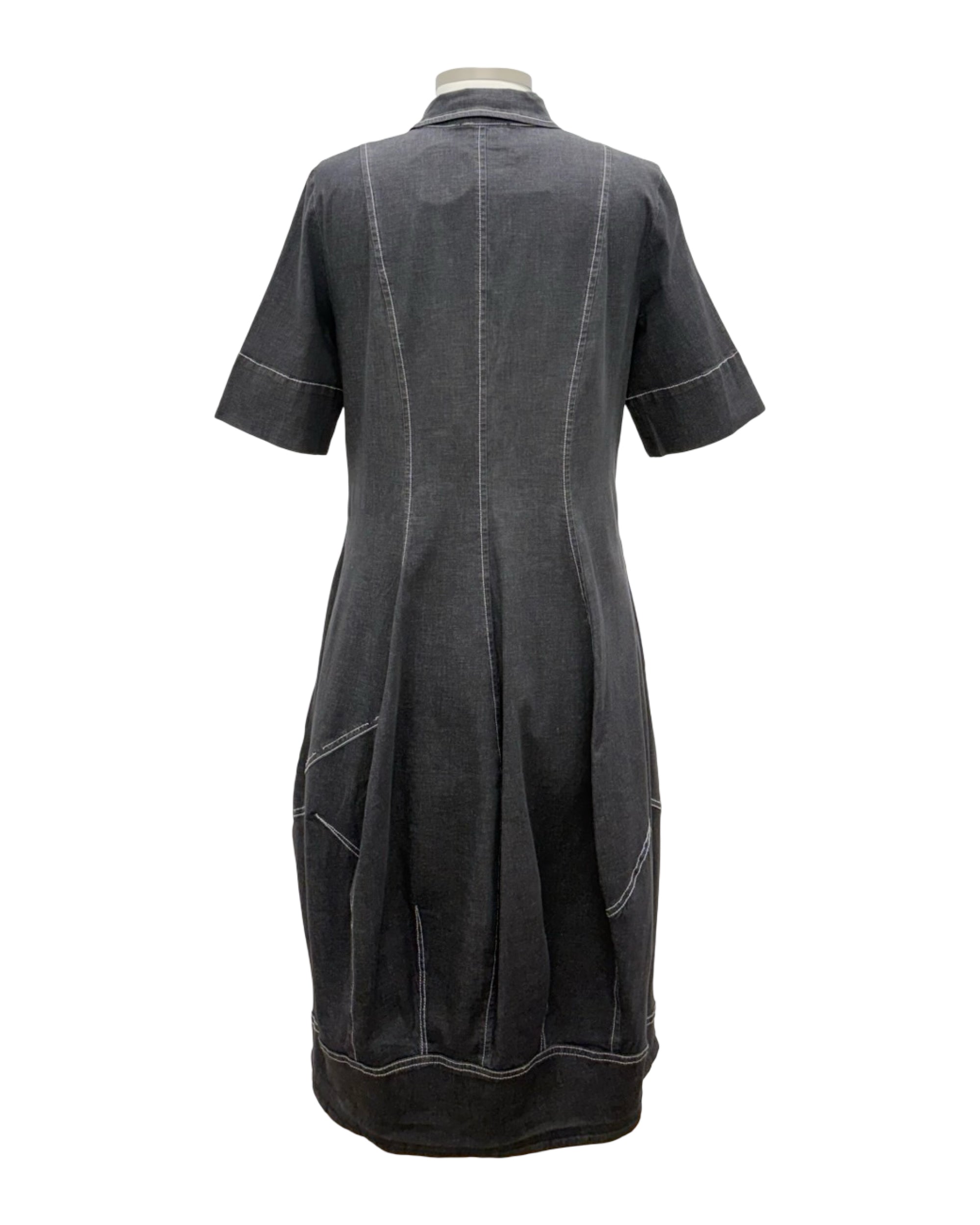 bubble dress short sleeve Lainey Embroidered Mini Dress Large
