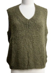 Suzy D London V NECK VEST SWEATER