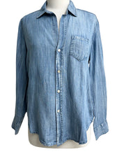 Load image into Gallery viewer, Caite DENIM EMBROIDERED SHIRT AMARA
