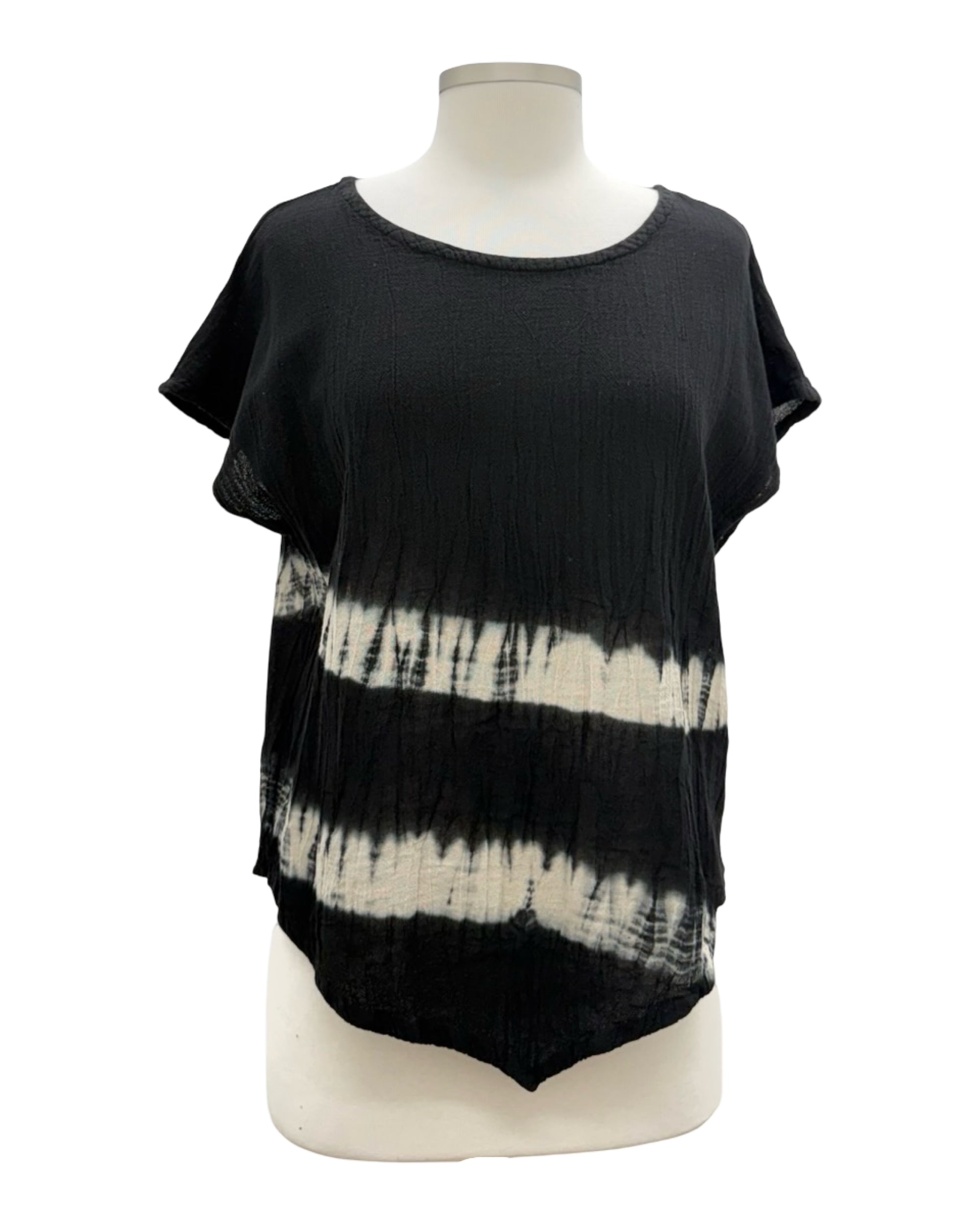 Oh My Gauze SHORT SLEEVE WAVE TOP GRACE