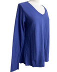 Cut Loose V NECK ALINE TEE - Originally $89 🔵