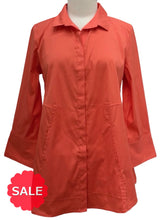 Load image into Gallery viewer, Habitat HIDDEN PLACKET BLOUSE - ORIGINALLY $95
