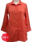 Habitat HIDDEN PLACKET BLOUSE - ORIGINALLY $95