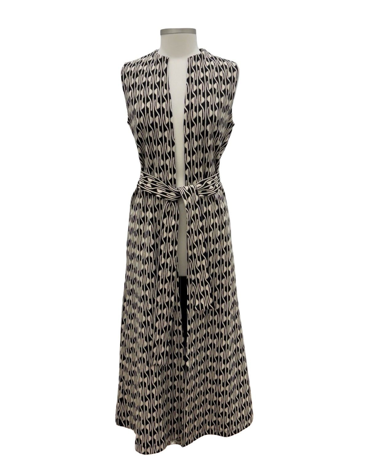 Bryn Walker JACQUARD LONG VEST TOBY