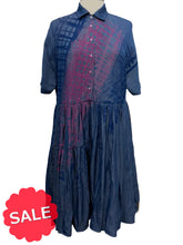Load image into Gallery viewer, Paper Temples SHORT SLEEVE TIER DRESS - Originally $329
