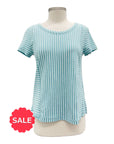 Escape by Habitat STRIPE SEAM TEE SHORT SLEEVE - Originally $86