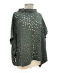 Moyuru OVERSIZE HOLEY SLOUCH SWEATER