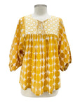 Little Journeys LONG SLEEVE POET BLOUSE