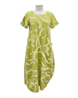 Fenini SHORT SLEEVE PRINT BUBBLE DRESS