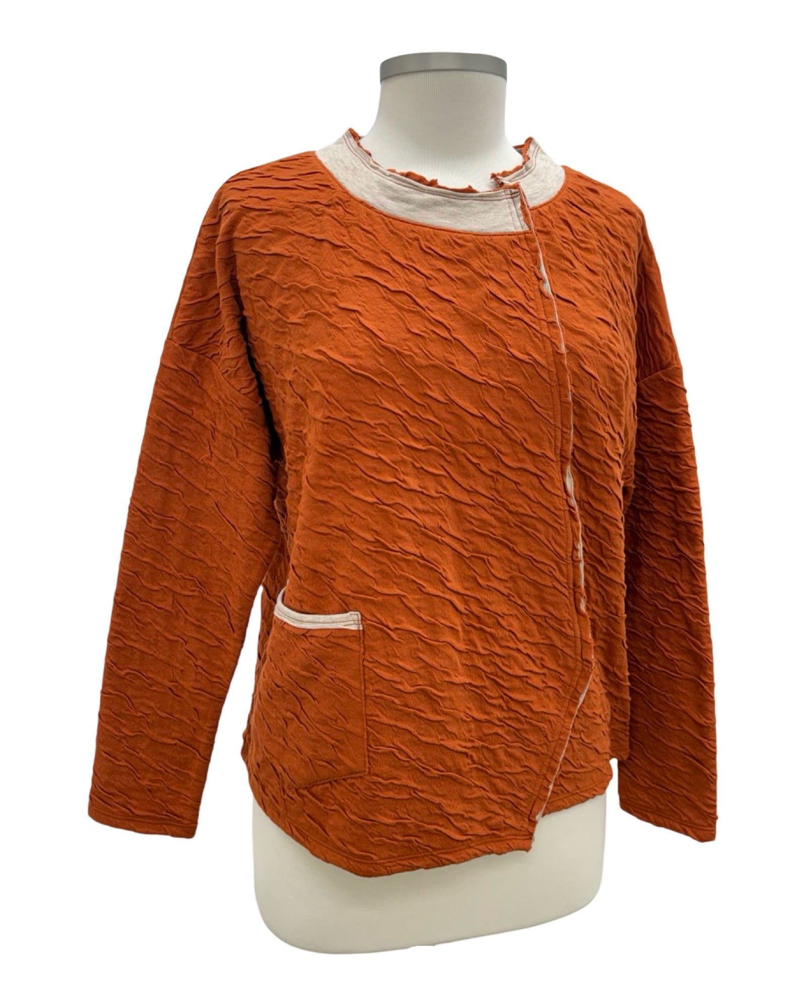 Habitat CRINKLE SEAM SWEATER