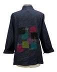 M Squared PATCH LIBERTY BLOUSE