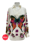 APNY BUTTERFLY BLOUSE - Originally $107