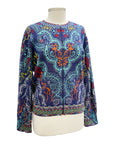 IVKO BATWING SLEEVE JACKET SWEATER