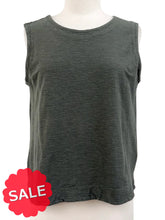 Load image into Gallery viewer, Cut Loose LINEN COTTON JERSEY WIDE FACING TANK - Originally $73
