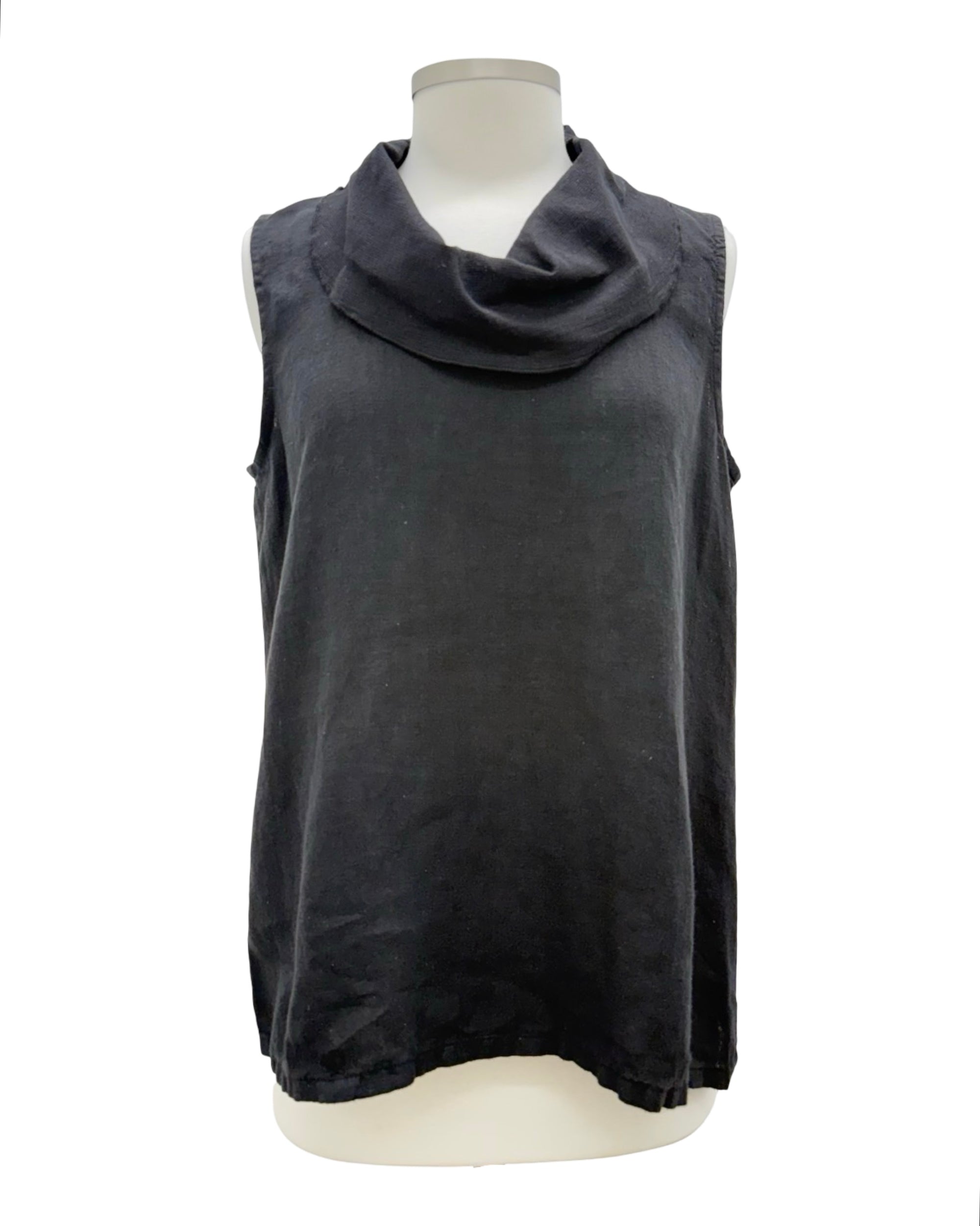 Fenini MESH COWL TANK LINEN